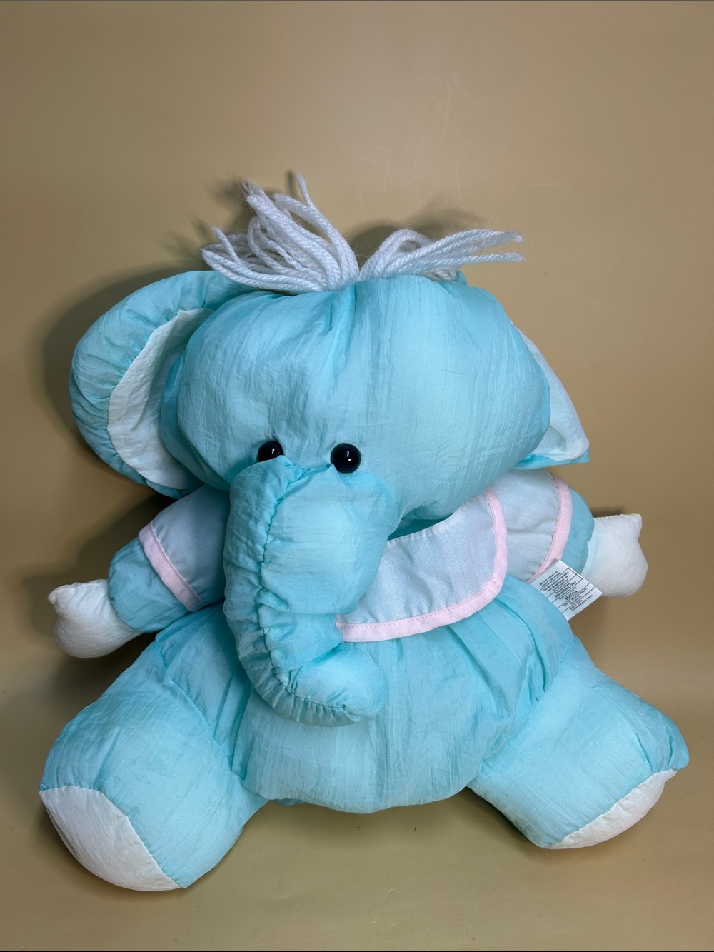 Plush Light Blue Elephant style puffalum